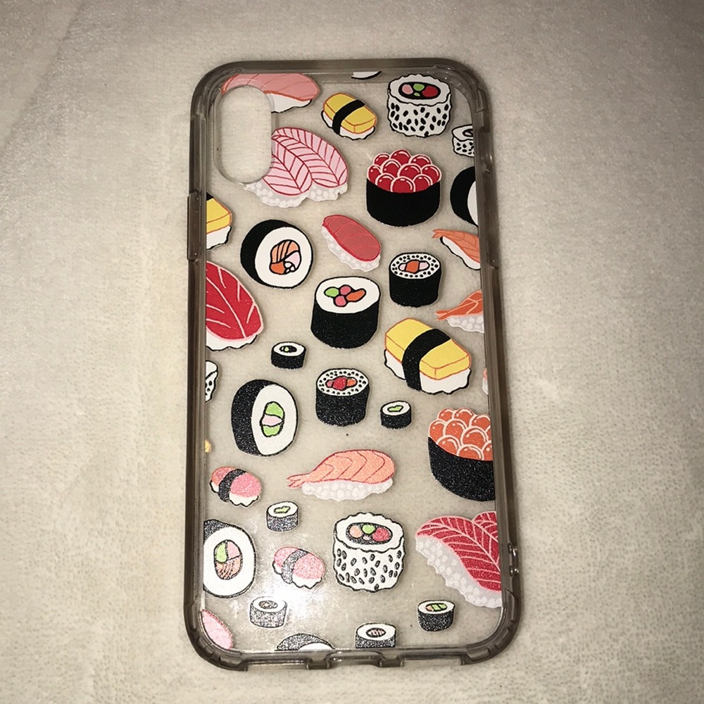 Sushi plastic Iphone X (10) case